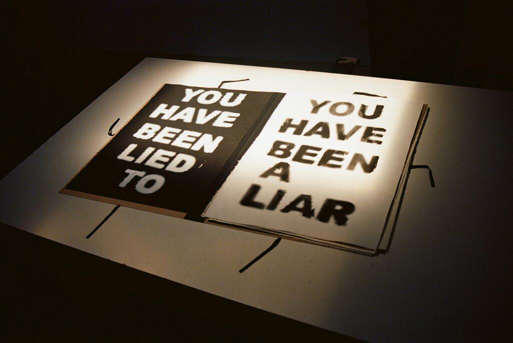 "When You Can Admit It" Photo :courtesy of the Artist
